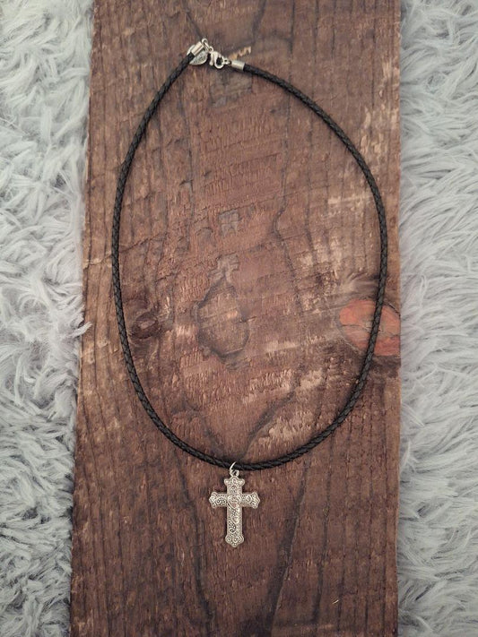 HEART CROSS NECKLACE